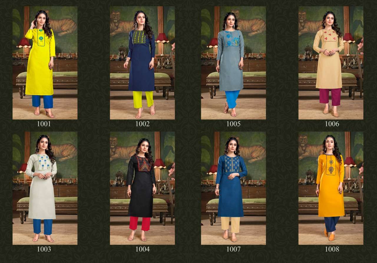 GANGOUR BY NITISHA NX 1001 TO 1008 SERIES DESIGNER BEAUTIFUL COLORFUL STYLISH FANCY CASUAL WEAR & ETHNIC WEAR & READY TO WEAR HEAVY SOFT COTTON SLUB KURTIS WITH BOTTOM AT WHOLESALE PRICE