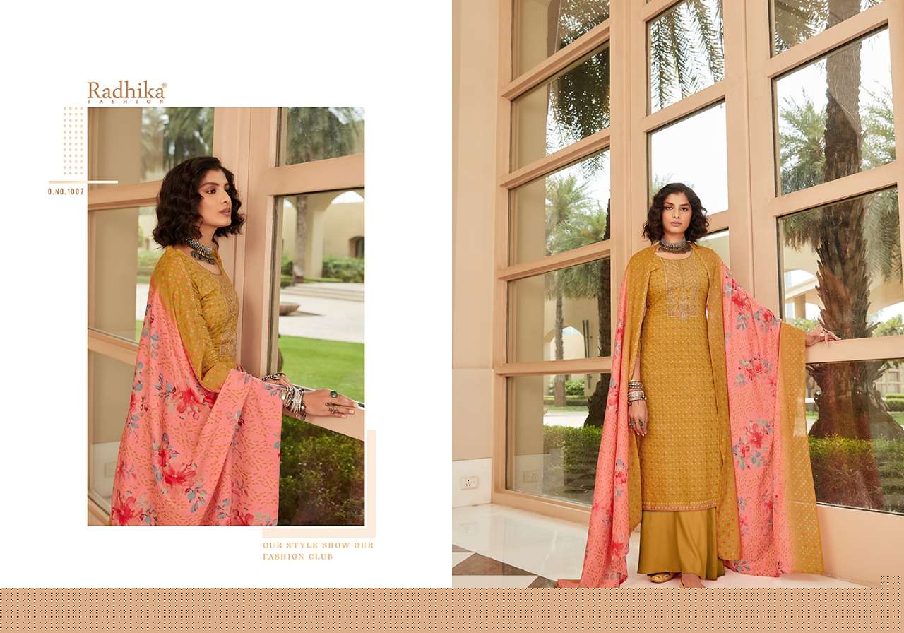 AFROZEH BY AZARA 1001 TO 1008 SERIES BEAUTIFUL SUITS COLORFUL STYLISH FANCY CASUAL WEAR & ETHNIC WEAR PURE CAMBRIC COTTON DIGITAL PRINT WITH EMBROIDERY DRESSES AT WHOLESALE PRICE