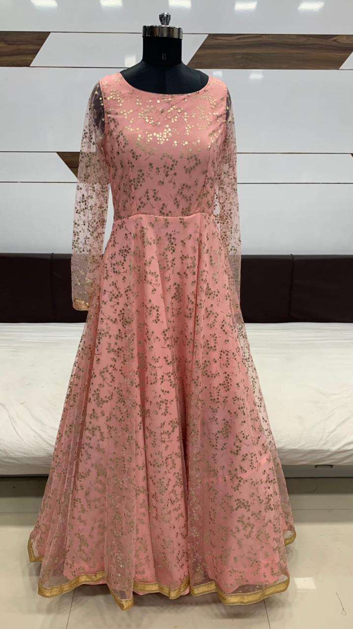 Flory Vol-13 By Shubhkala 4531 To 4538 Series Designer Wedding Collection Beautiful Stylish Fancy Colorful Party Wear & Occasional Wear Net Embroidered Gowns At Wholesale Price