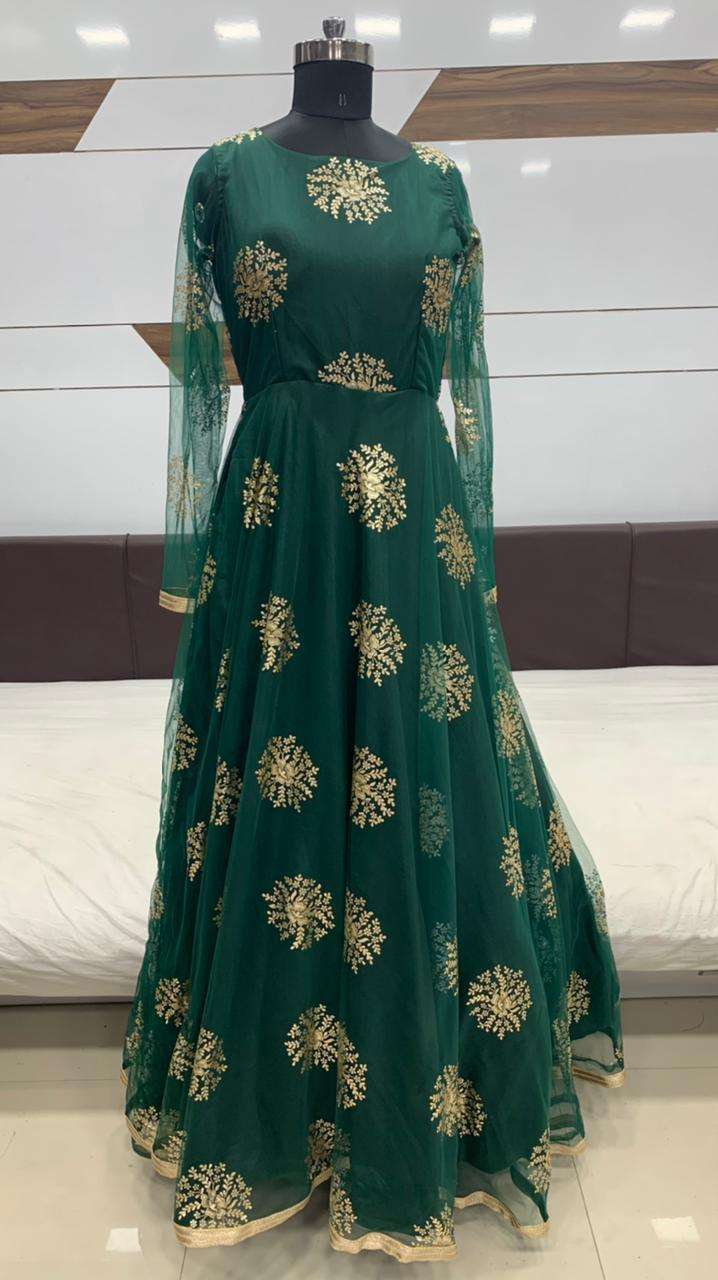Flory Vol-13 By Shubhkala 4531 To 4538 Series Designer Wedding Collection Beautiful Stylish Fancy Colorful Party Wear & Occasional Wear Net Embroidered Gowns At Wholesale Price