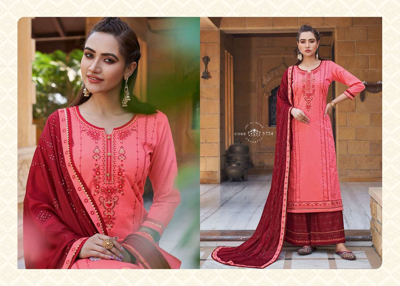 SAFARI PREMIUM BY KESSI FABRICS 5721 TO 5728 SERIES DESIGNER FESTIVE SUITS COLLECTION BEAUTIFUL STYLISH FANCY COLORFUL PARTY WEAR & OCCASIONAL WEAR JAM SILK EMBROIDERED DRESSES AT WHOLESALE PRICE