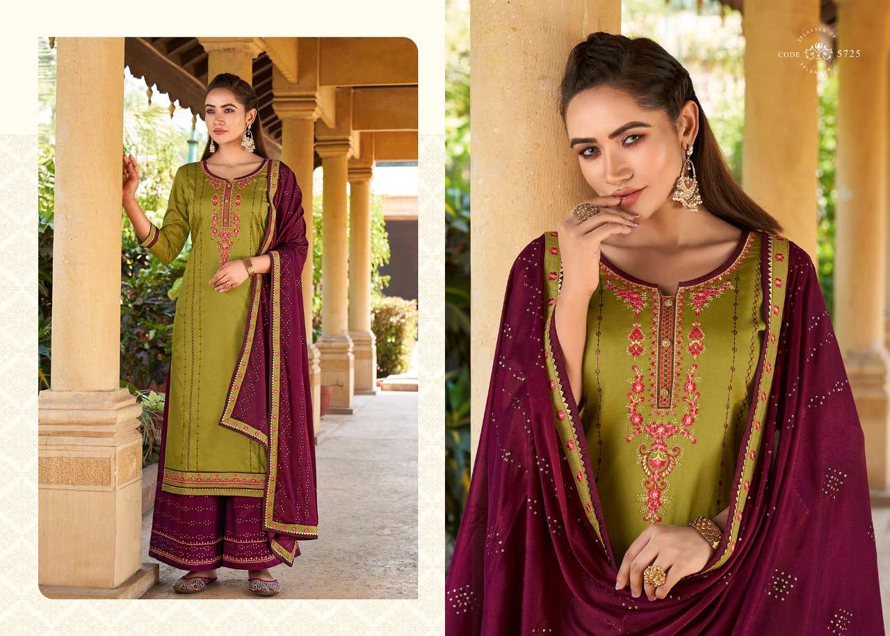 SAFARI PREMIUM BY KESSI FABRICS 5721 TO 5728 SERIES DESIGNER FESTIVE SUITS COLLECTION BEAUTIFUL STYLISH FANCY COLORFUL PARTY WEAR & OCCASIONAL WEAR JAM SILK EMBROIDERED DRESSES AT WHOLESALE PRICE