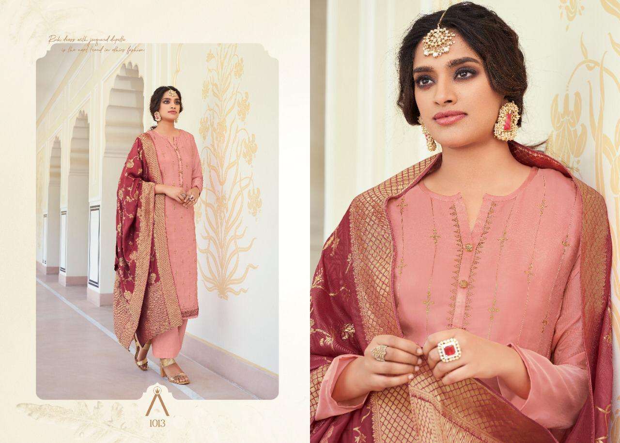 SUHALI BY ANIKA 1011 TO 1018 SERIES BEAUTIFUL SUITS COLORFUL STYLISH FANCY CASUAL WEAR & ETHNIC WEAR HEAVY MODAL SATIN SILK EMBROIDERED DRESSES AT WHOLESALE PRICE