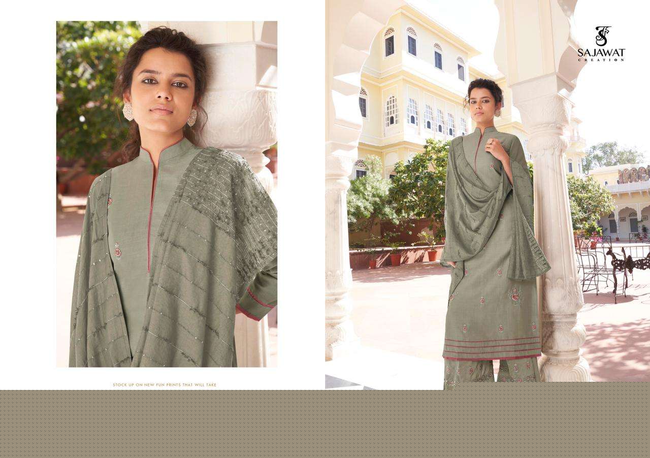 ROOHI VOL-2 BY SAJAWAT CREATION 491 TO 496 SERIES BEAUTIFUL SUITS COLORFUL STYLISH FANCY CASUAL WEAR & ETHNIC WEAR PURE MODAL VISCOSE WITH WORK DRESSES AT WHOLESALE PRICE