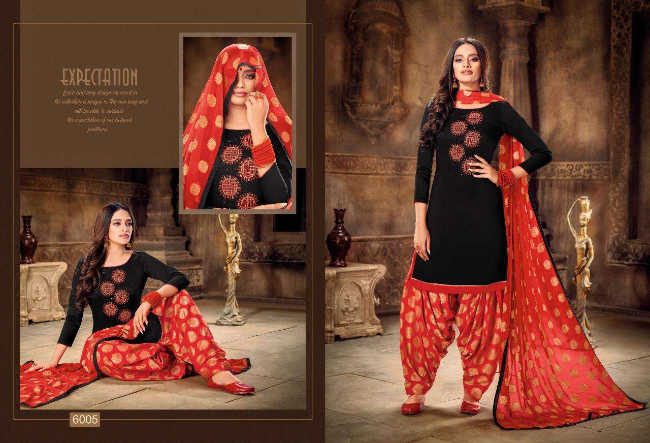 AFLATUNE VOL-15 BY KAPIL TRENDZ 6001 TO 6012 SERIES BEAUTIFUL SUITS COLORFUL STYLISH FANCY CASUAL WEAR & ETHNIC WEAR SOFT SILK WITH WORK DRESSES AT WHOLESALE PRICE