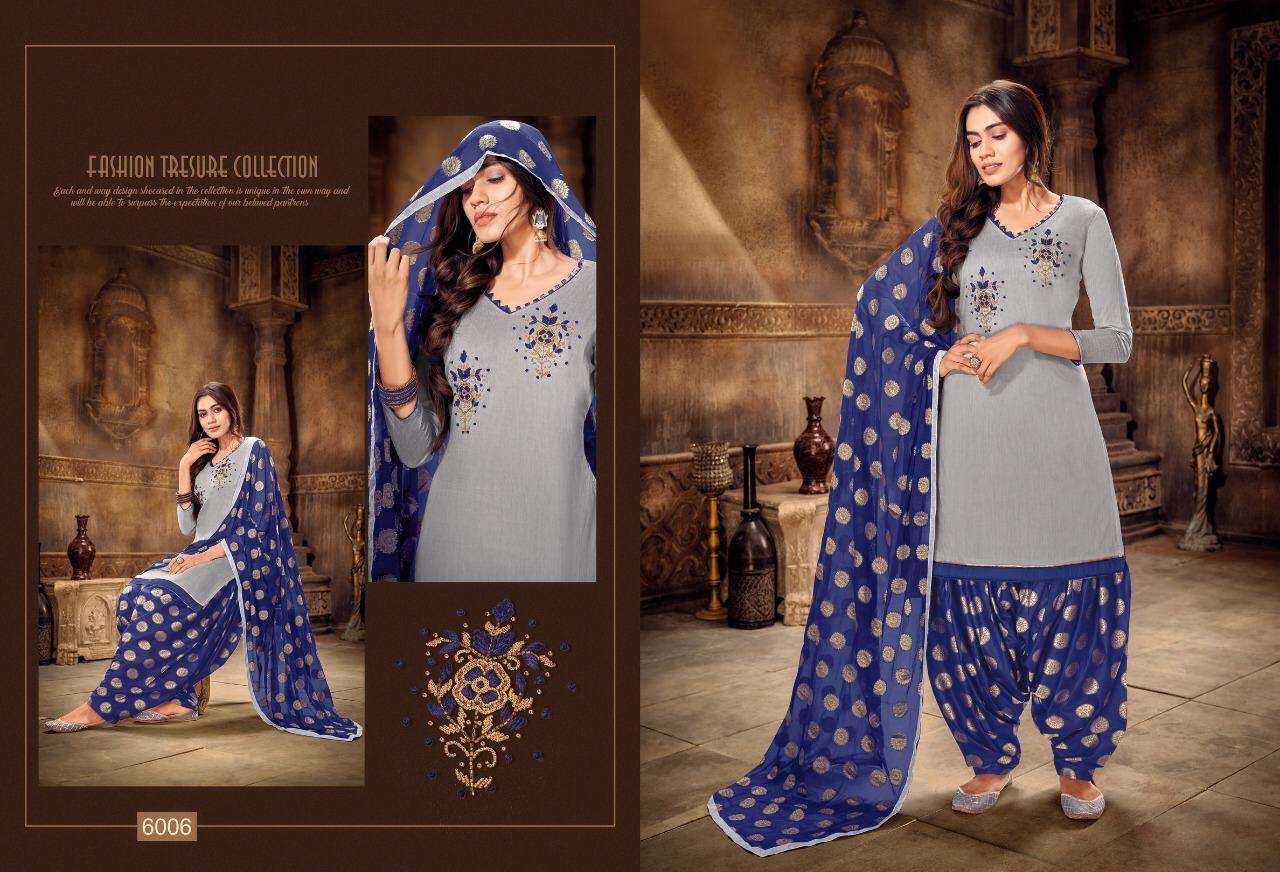AFLATUNE VOL-15 BY KAPIL TRENDZ 6001 TO 6012 SERIES BEAUTIFUL SUITS COLORFUL STYLISH FANCY CASUAL WEAR & ETHNIC WEAR SOFT SILK WITH WORK DRESSES AT WHOLESALE PRICE