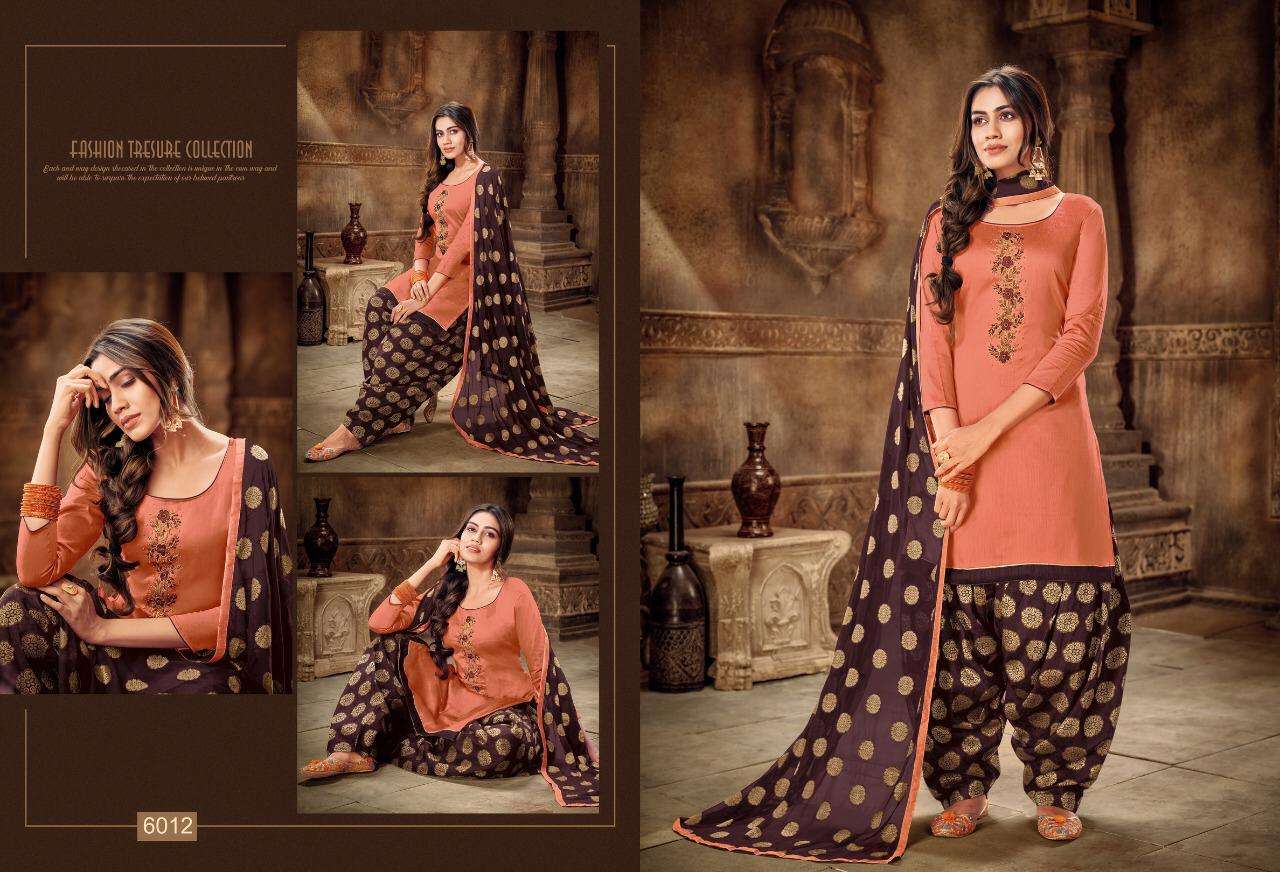 AFLATUNE VOL-15 BY KAPIL TRENDZ 6001 TO 6012 SERIES BEAUTIFUL SUITS COLORFUL STYLISH FANCY CASUAL WEAR & ETHNIC WEAR SOFT SILK WITH WORK DRESSES AT WHOLESALE PRICE