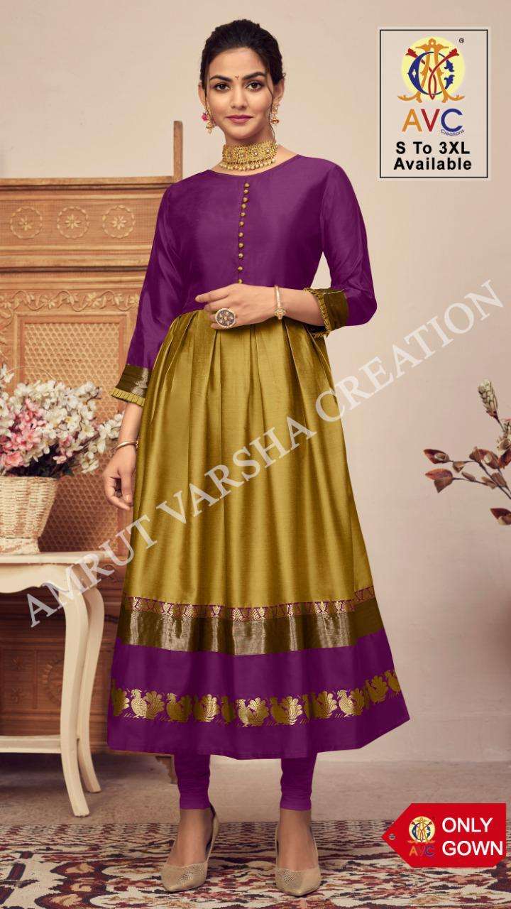 ANTRA VOL-1 BY AMRUT VARSHA CREATION 1001 TO 1007 SERIES DESIGNER STYLISH FANCY COLORFUL BEAUTIFUL PARTY WEAR & ETHNIC WEAR COLLECTION LICHI SILK KURTIS AT WHOLESALE PRICE