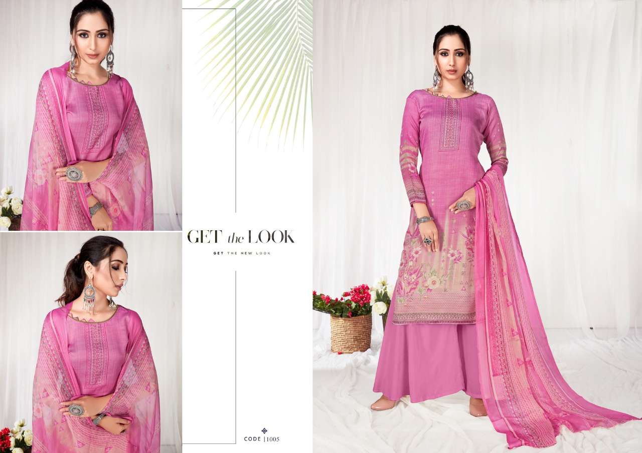 ZAARA BY KESARIYA 1001 TO 1008 SERIES BEAUTIFUL SUITS COLORFUL STYLISH FANCY CASUAL WEAR & ETHNIC WEAR HEAVY COTTON PRINT WITH DIAMOND WORK DRESSES AT WHOLESALE PRICE