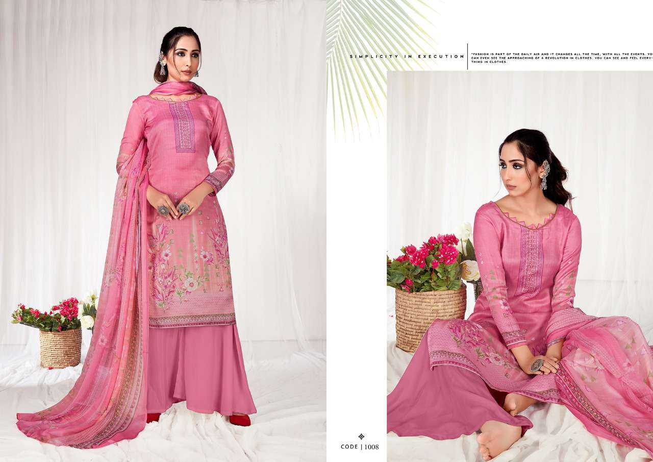 ZAARA BY KESARIYA 1001 TO 1008 SERIES BEAUTIFUL SUITS COLORFUL STYLISH FANCY CASUAL WEAR & ETHNIC WEAR HEAVY COTTON PRINT WITH DIAMOND WORK DRESSES AT WHOLESALE PRICE