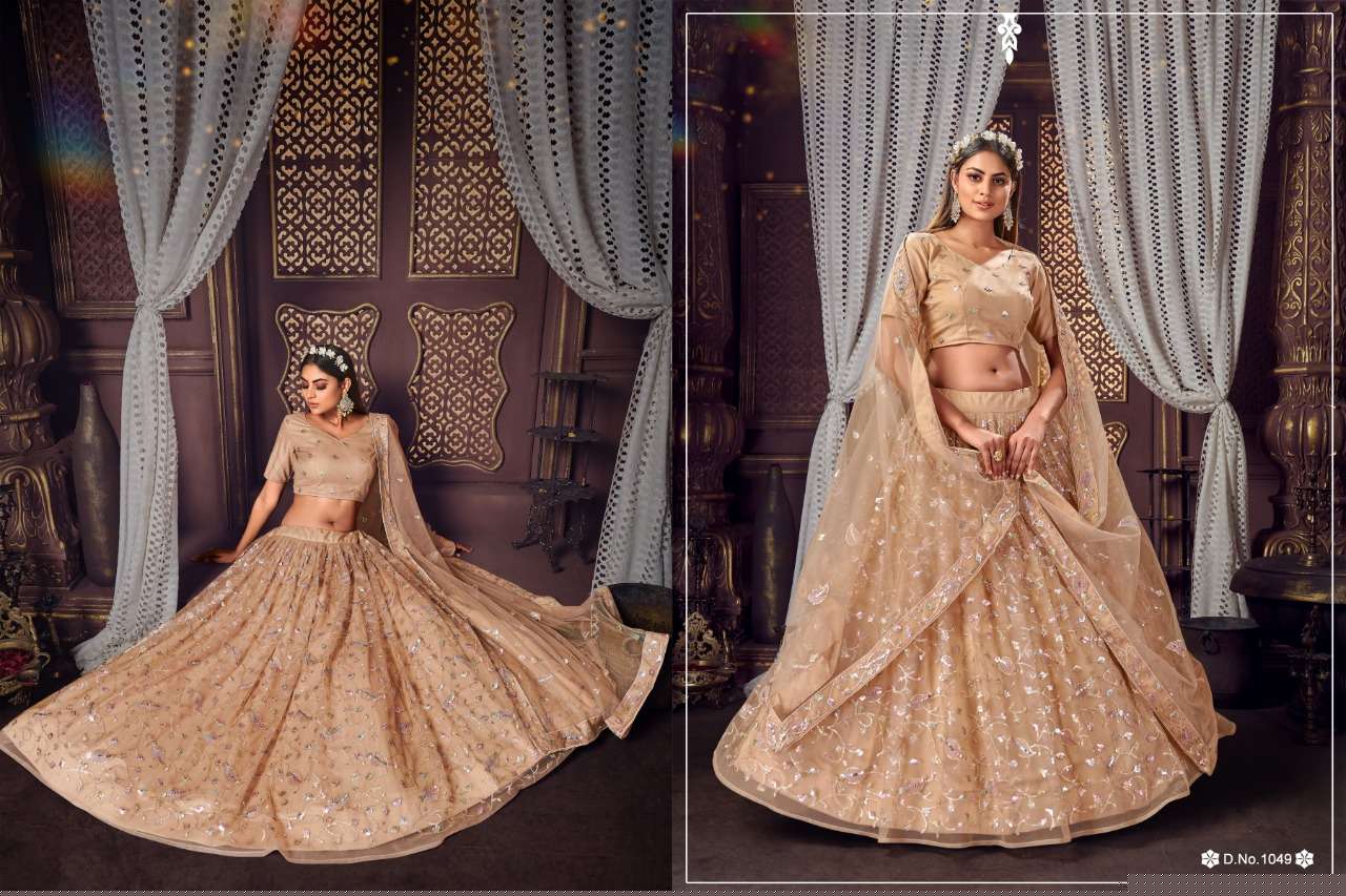 DIVA VOL-2 BY SHEE STAR 1047 TO 1052 SERIES BEAUTIFUL COLORFUL FANCY WEDDING COLLECTION OCCASIONAL WEAR & PARTY WEAR SOFT NET LEHENGAS AT WHOLESALE PRICE