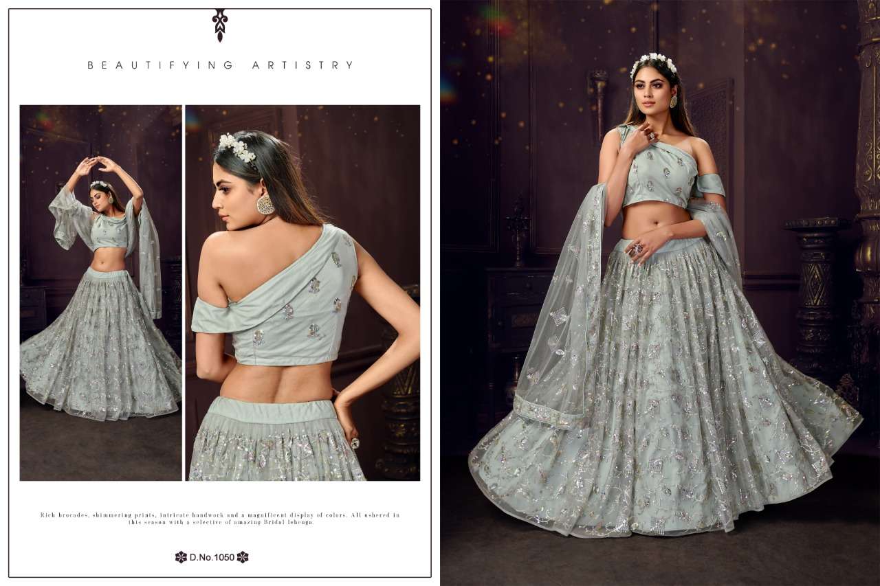 DIVA VOL-2 BY SHEE STAR 1047 TO 1052 SERIES BEAUTIFUL COLORFUL FANCY WEDDING COLLECTION OCCASIONAL WEAR & PARTY WEAR SOFT NET LEHENGAS AT WHOLESALE PRICE
