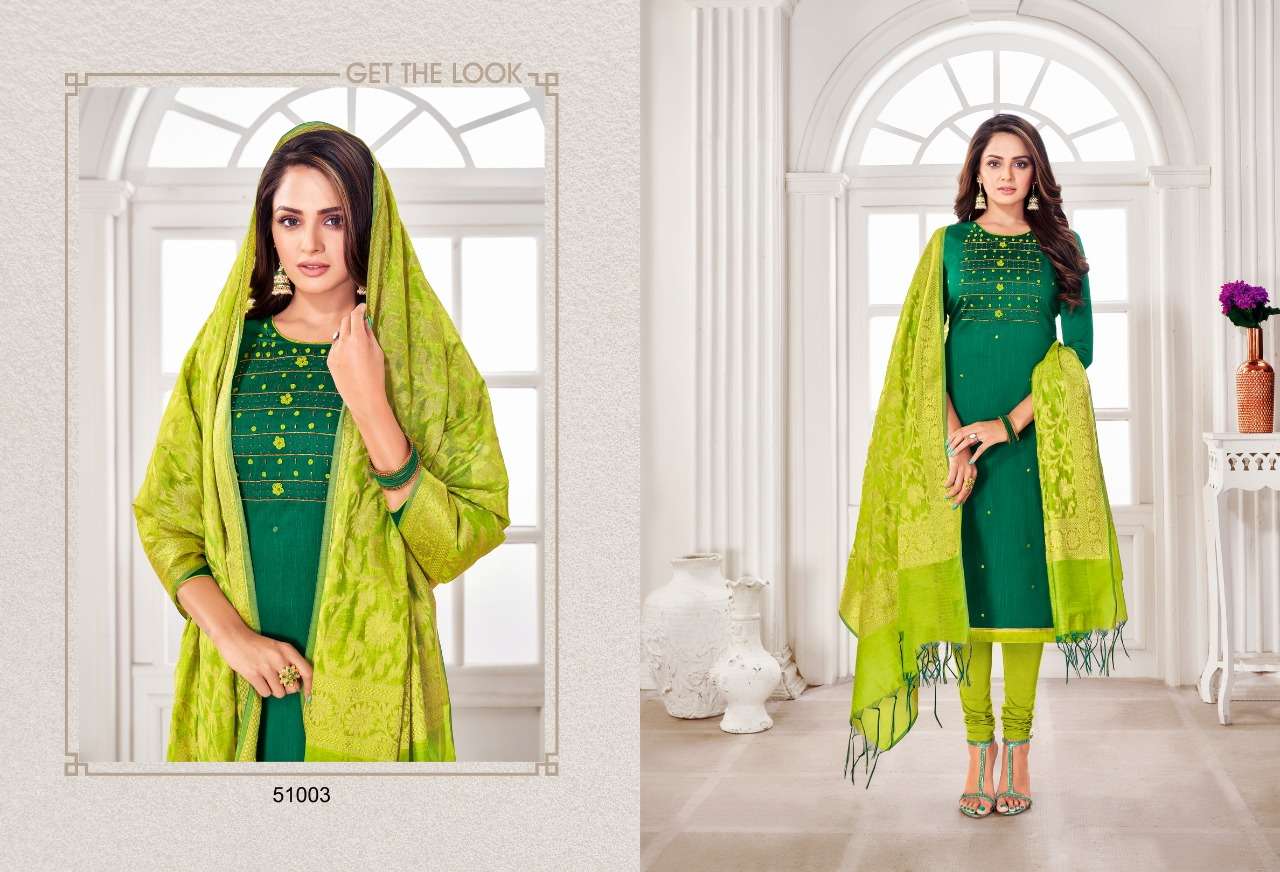 LIFE LINE VOL-2 BY KAPIL TEX 51001 TO 51012 SERIES BEAUTIFUL PATIYALA SUITS STYLISH FANCY COLORFUL PARTY WEAR & OCCASIONAL WEAR LONG SLUB WITH HANDWORK PRINTED DRESSES AT WHOLESALE PRICE
