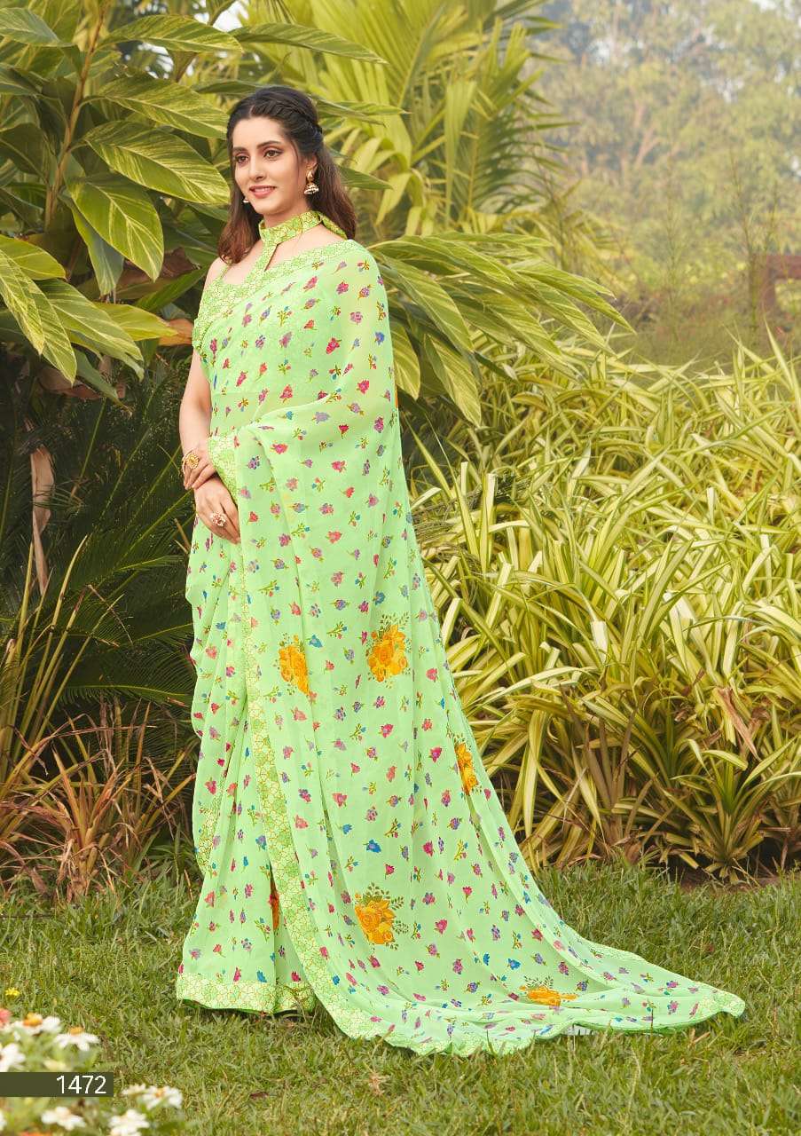 NATASHA BY PRIYA PARIDHI 1467 TO 1476 SERIES INDIAN TRADITIONAL WEAR COLLECTION BEAUTIFUL STYLISH FANCY COLORFUL PARTY WEAR & OCCASIONAL WEAR GEORGETTE SAREES AT WHOLESALE PRICE
