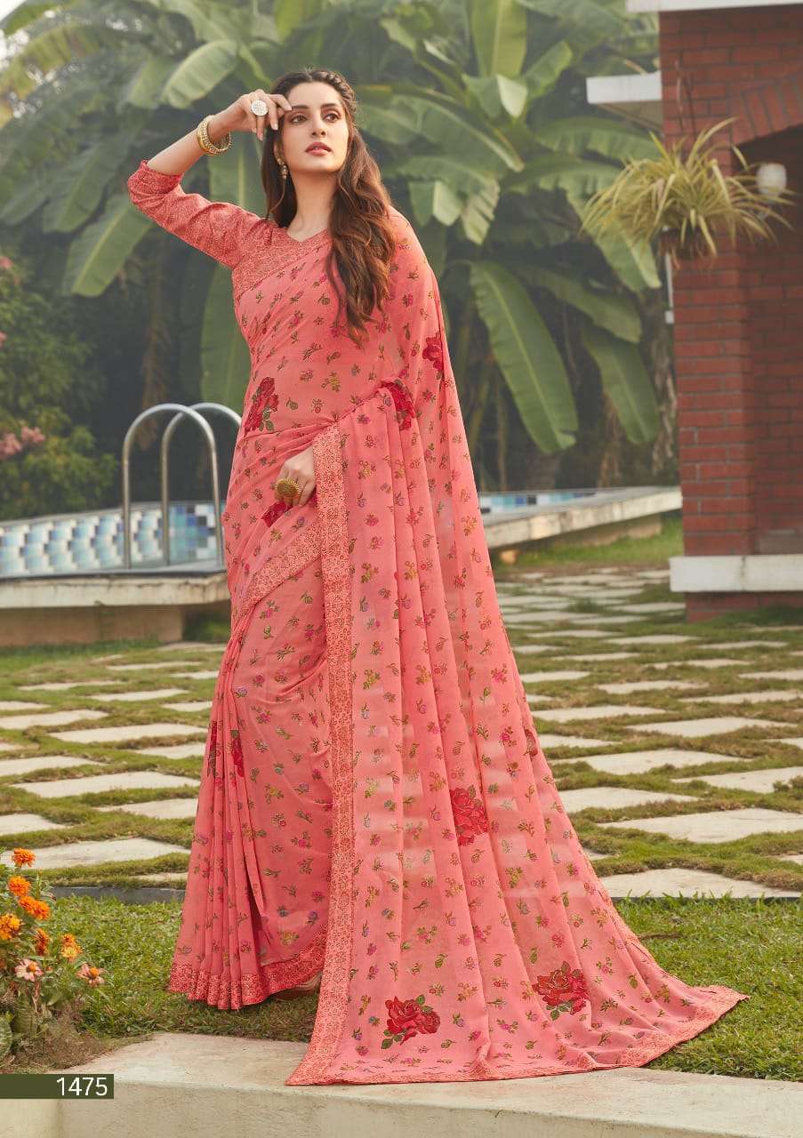 NATASHA BY PRIYA PARIDHI 1467 TO 1476 SERIES INDIAN TRADITIONAL WEAR COLLECTION BEAUTIFUL STYLISH FANCY COLORFUL PARTY WEAR & OCCASIONAL WEAR GEORGETTE SAREES AT WHOLESALE PRICE