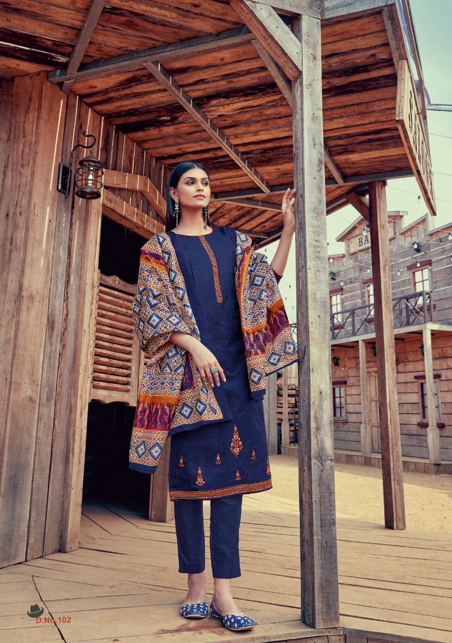 JAMDANI VOL-1 BY VASTU TEX 101 TO 110 SERIES BEAUTIFUL WINTER COLLECTION SUITS STYLISH FANCY COLORFUL CASUAL WEAR & ETHNIC WEAR PURE COTTON MAL PRINT WITH WORK DRESSES AT WHOLESALE PRICE