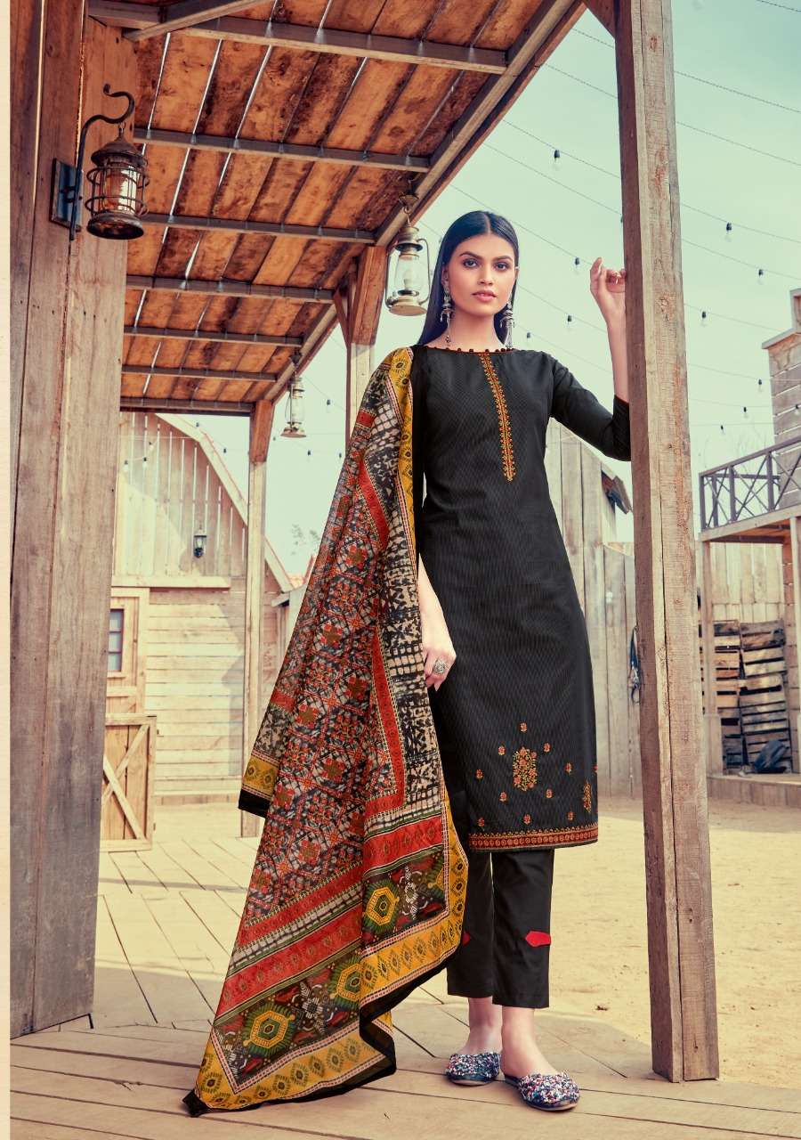 JAMDANI VOL-1 BY VASTU TEX 101 TO 110 SERIES BEAUTIFUL WINTER COLLECTION SUITS STYLISH FANCY COLORFUL CASUAL WEAR & ETHNIC WEAR PURE COTTON MAL PRINT WITH WORK DRESSES AT WHOLESALE PRICE