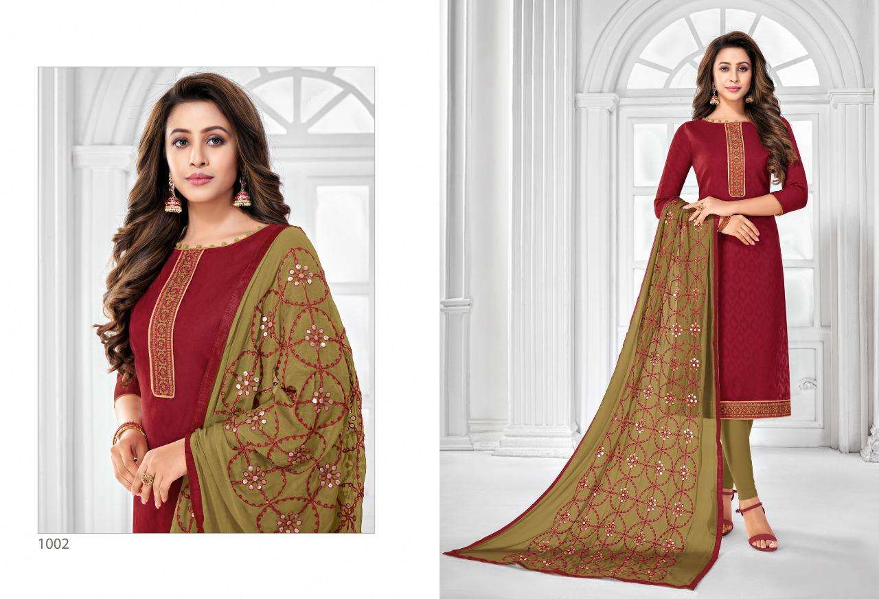 ROOHI BY SHAGUN TEX 1001 TO 1012 SERIES BEAUTIFUL STYLISH SUITS FANCY COLORFUL CASUAL WEAR & ETHNIC WEAR & READY TO WEAR LAKDA JACQUARD PRINTED DRESSES AT WHOLESALE PRICE