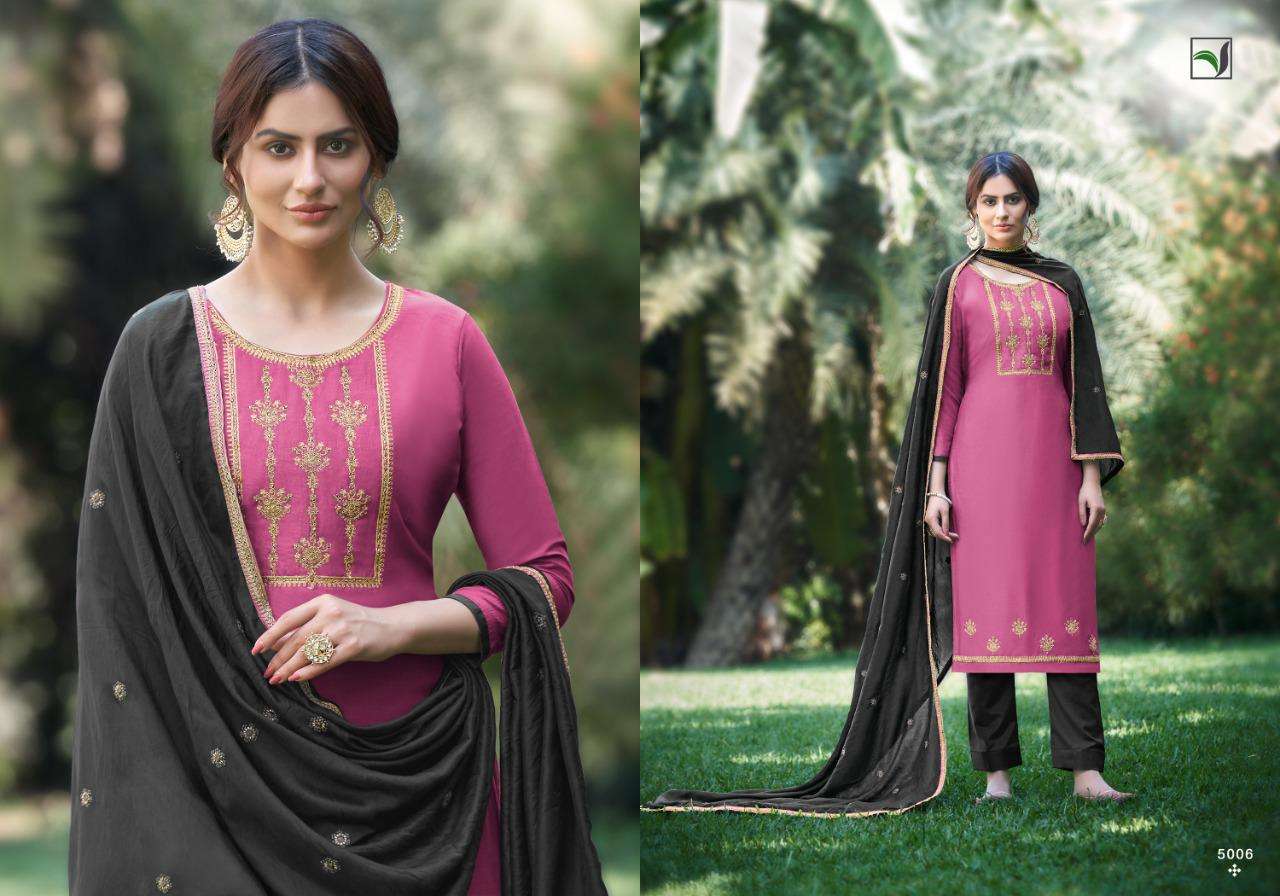 SOBIA BY VIANA 5001 TO 5008 SERIES BEAUTIFUL SUITS COLORFUL STYLISH FANCY CASUAL WEAR & ETHNIC WEAR ANGOORI SILK EMBROIDERED DRESSES AT WHOLESALE PRICE