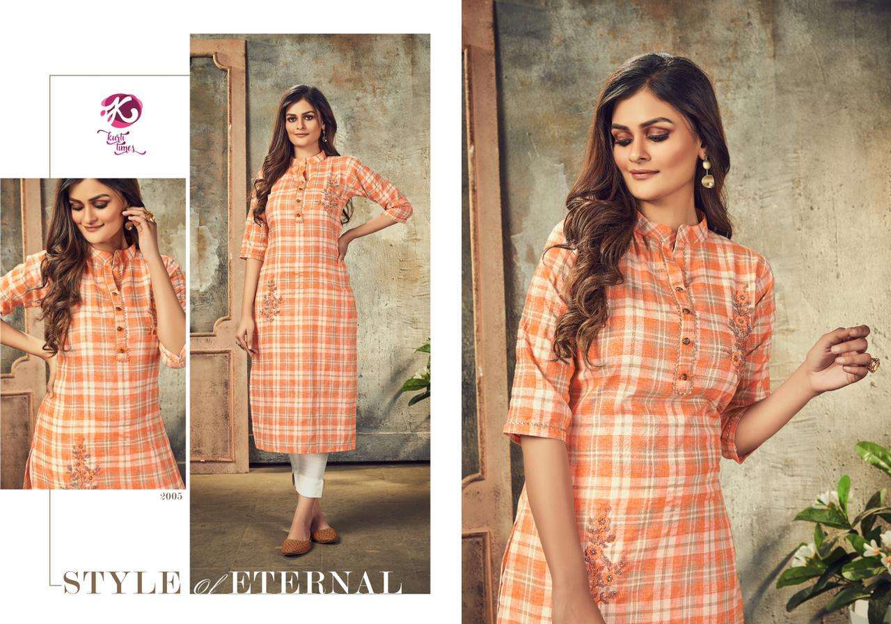 AAYNA BY KURTI TIMES 2005 TO 2008 SERIES DESIGNER STYLISH FANCY COLORFUL BEAUTIFUL PARTY WEAR & ETHNIC WEAR COLLECTION COTTON HANDWORK KURTIS AT WHOLESALE PRICE