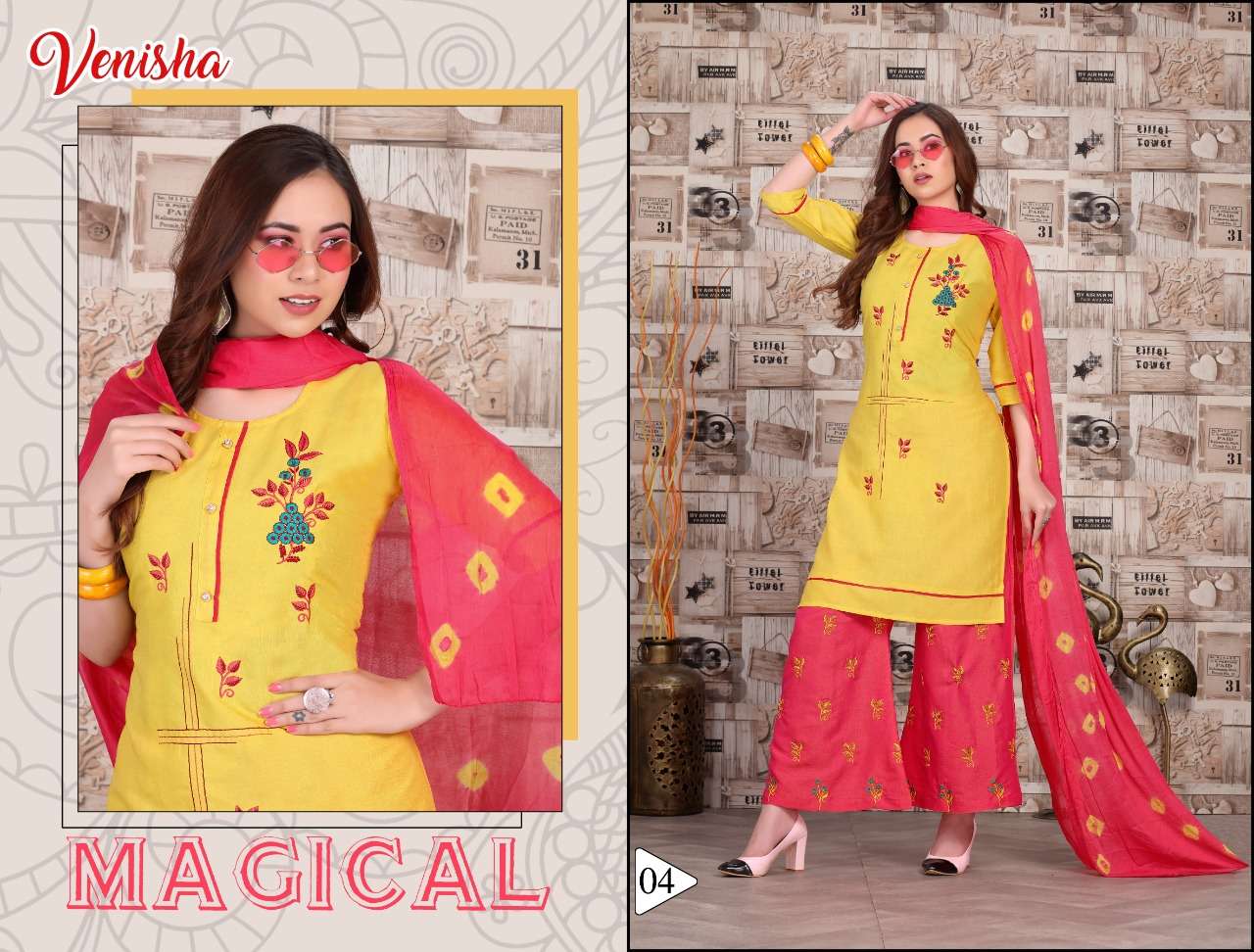HUMSAFAR BY VENISHA 01 TO 06 SERIES BEAUTIFUL SUITS COLORFUL STYLISH FANCY CASUAL WEAR & ETHNIC WEAR RAYON EMBROIDERED DRESSES AT WHOLESALE PRICE