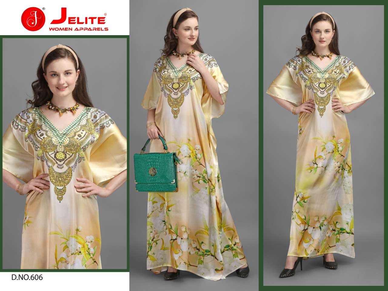 Kaftan-E-Nazakat Vol-6 By Jelite 601 To 608 Series Designer Stylish Fancy Colorful Beautiful Party Wear & Ethnic Wear Collection Satin Kaftan At Wholesale Price