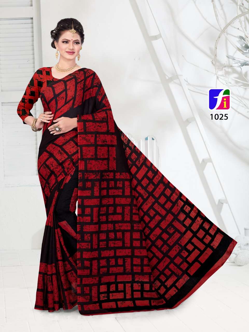 HEENA SAREES VOL-1 BY GANESHA 1018 TO 1027 SERIES INDIAN TRADITIONAL WEAR COLLECTION BEAUTIFUL STYLISH FANCY COLORFUL PARTY WEAR & OCCASIONAL WEAR COTTON PRINT SAREES AT WHOLESALE PRICE