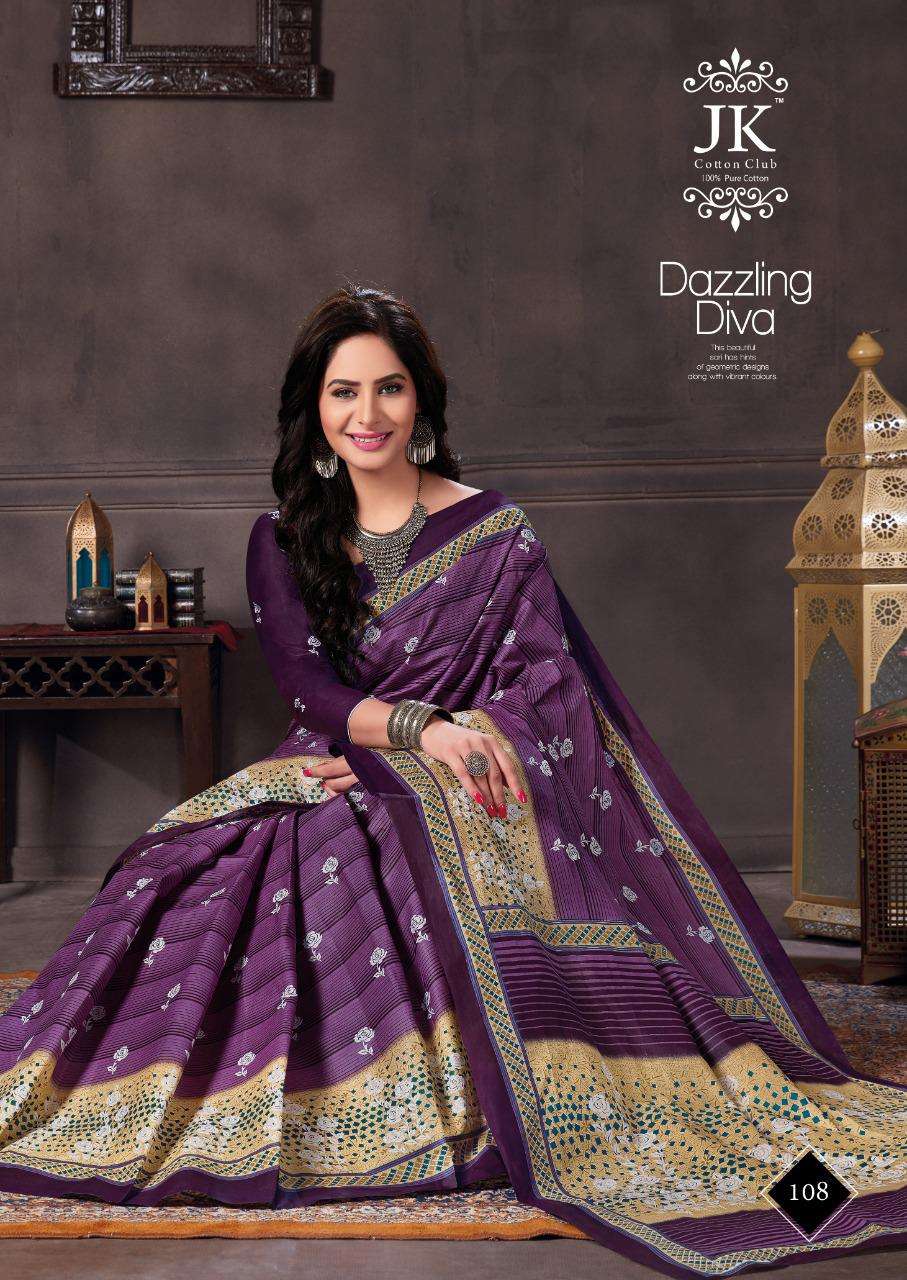 KESHAR PISTA VOL-1 BY JK COTTON CLUB 101 TO 120 SERIES INDIAN TRADITIONAL WEAR COLLECTION BEAUTIFUL STYLISH FANCY COLORFUL PARTY WEAR & OCCASIONAL WEAR PURE COTTON SAREES AT WHOLESALE PRICE