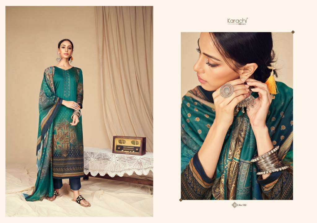 ZARA 101 SERIES BY KARACHI PRINTS 101 TO 108 SERIES BEAUTIFUL SUITS COLORFUL STYLISH FANCY CASUAL WEAR & ETHNIC WEAR JAM SILK DIGITAL PRINT DRESSES AT WHOLESALE PRICE