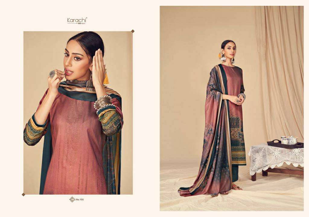 ZARA 101 SERIES BY KARACHI PRINTS 101 TO 108 SERIES BEAUTIFUL SUITS COLORFUL STYLISH FANCY CASUAL WEAR & ETHNIC WEAR JAM SILK DIGITAL PRINT DRESSES AT WHOLESALE PRICE