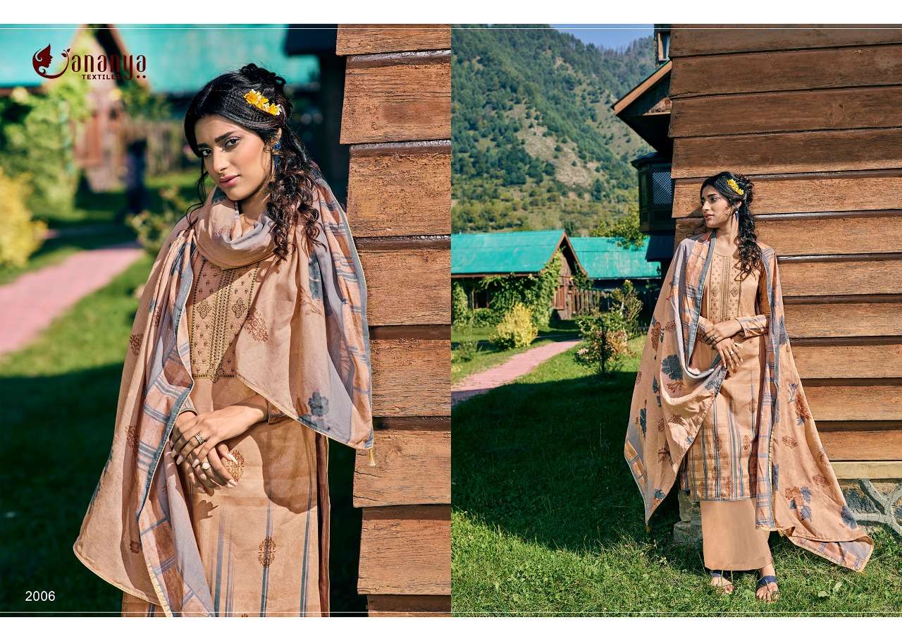 PANGHAT VOL-5 BY ANANYA 2001 TO 2008 SERIES BEAUTIFUL SUITS COLORFUL STYLISH FANCY CASUAL WEAR & ETHNIC WEAR PURE COTTON PRINT WITH EMBROIDERY DRESSES AT WHOLESALE PRICE