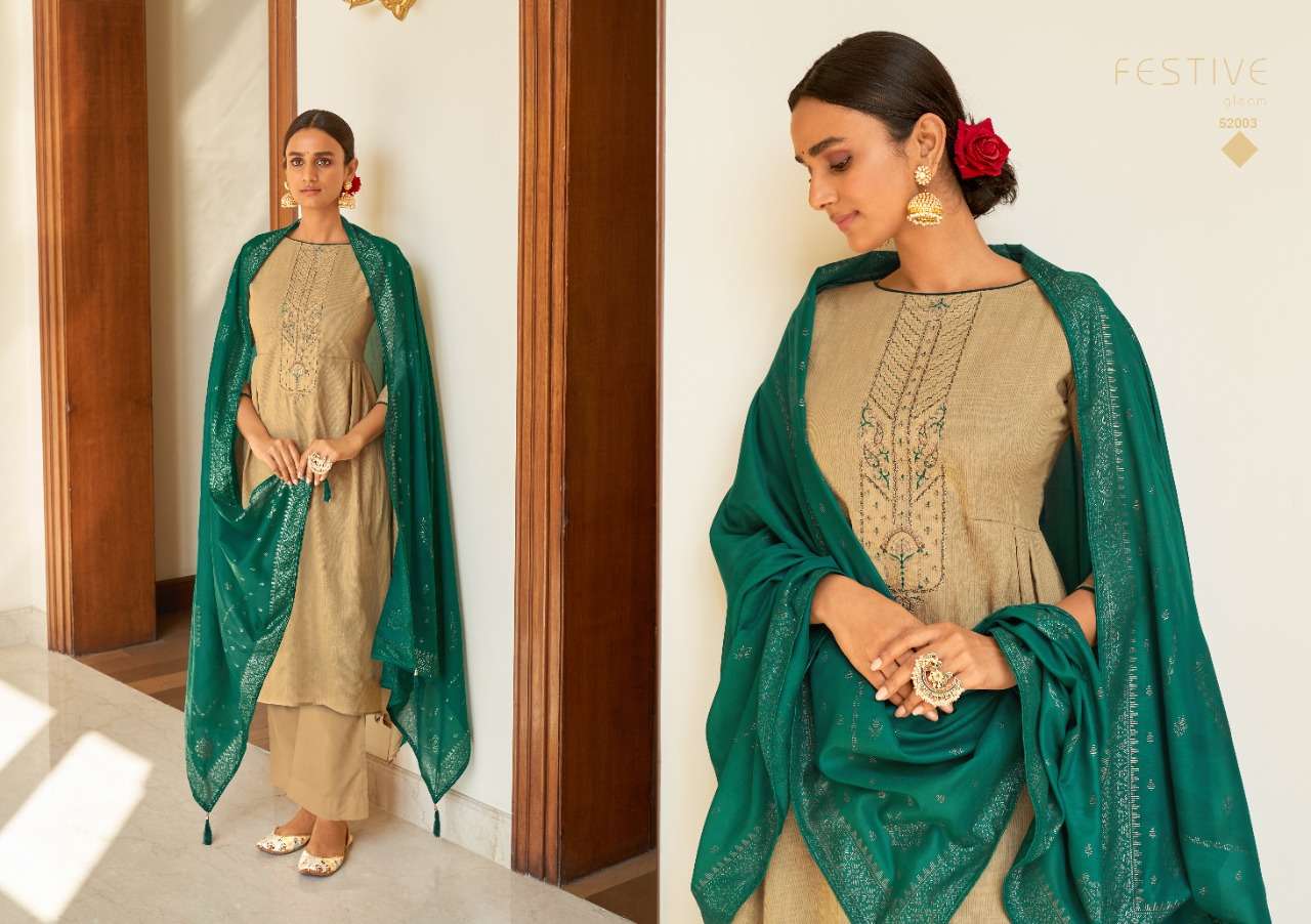 NAVELI BY ANKIT TEXTILE 52001 TO 52010 SERIES BEAUTIFUL SUITS COLORFUL STYLISH FANCY CASUAL WEAR & ETHNIC WEAR PURE LAWN COTTON PRINT WITH EMBROIDERY DRESSES AT WHOLESALE PRICE