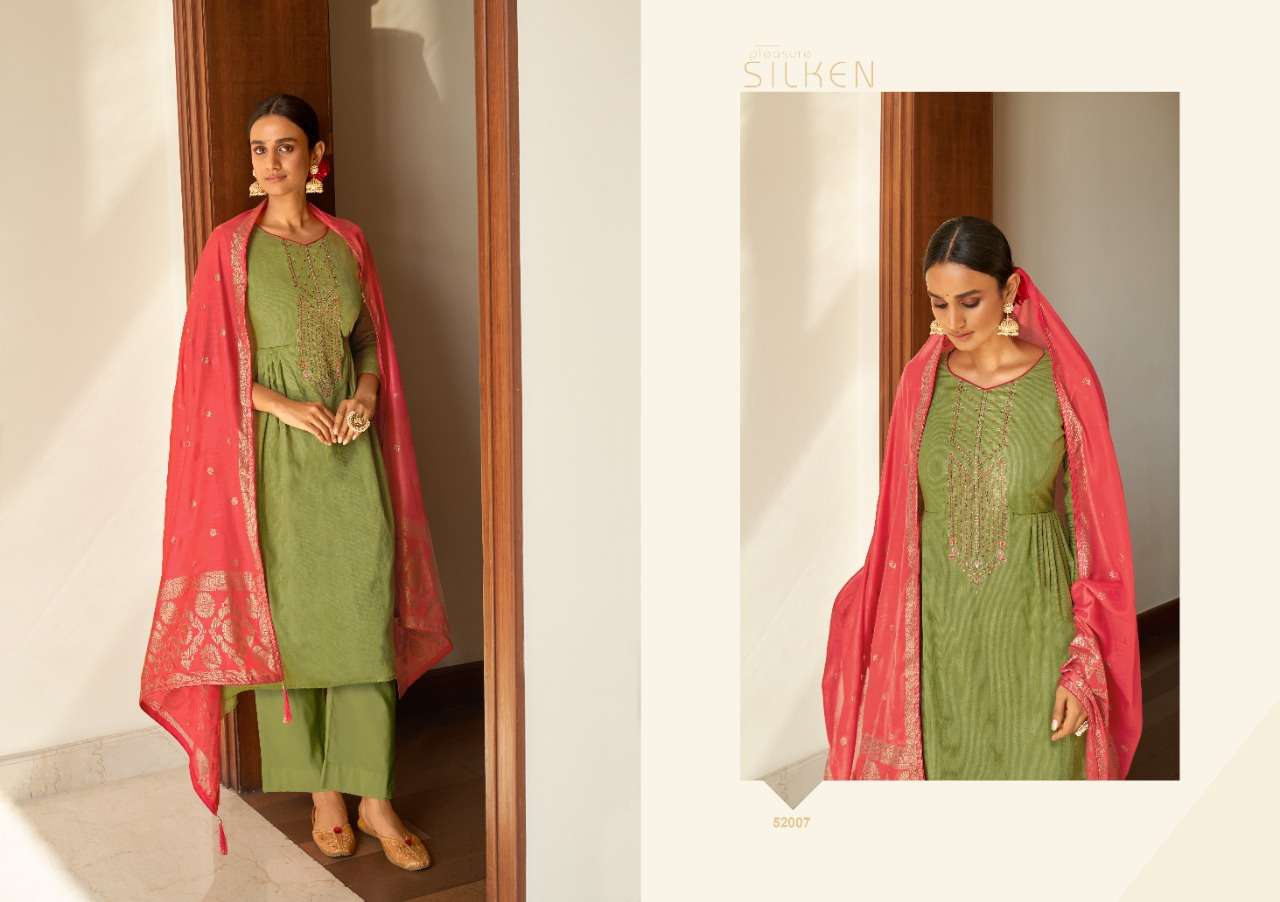NAVELI BY ANKIT TEXTILE 52001 TO 52010 SERIES BEAUTIFUL SUITS COLORFUL STYLISH FANCY CASUAL WEAR & ETHNIC WEAR PURE LAWN COTTON PRINT WITH EMBROIDERY DRESSES AT WHOLESALE PRICE