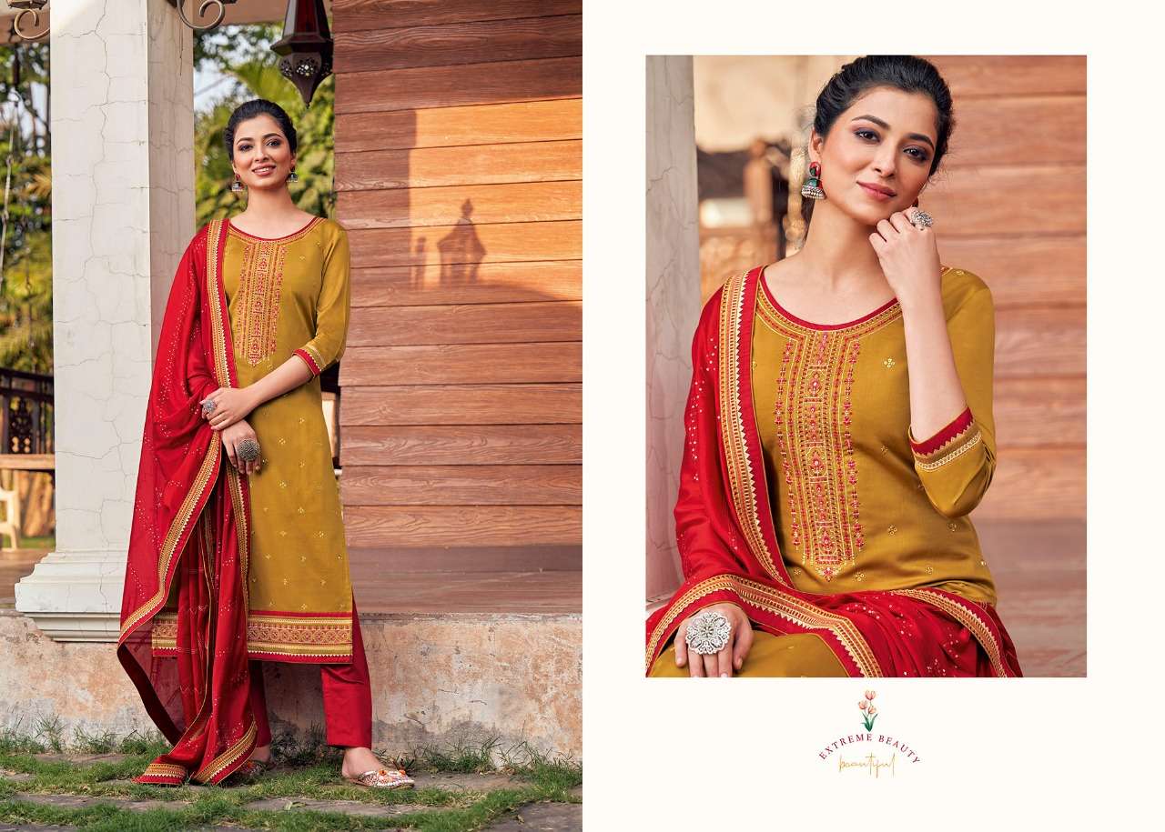 KHANAK VOL-3 BY TRIPLE AAA 3001 TO 3006 SERIES BEAUTIFUL SUITS COLORFUL STYLISH FANCY CASUAL WEAR & ETHNIC WEAR JAM SILK EMBROIDERED DRESSES AT WHOLESALE PRICE
