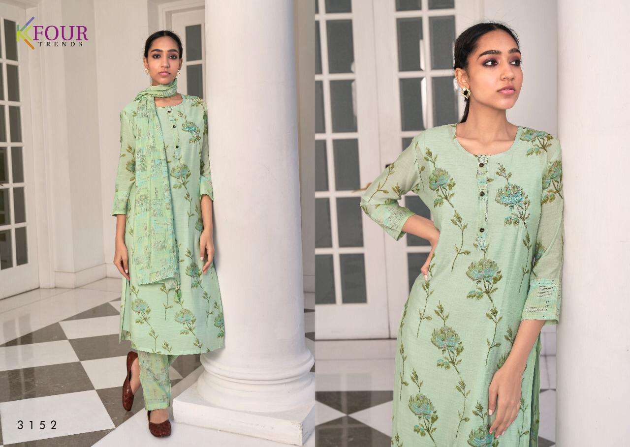 GULNAZ BY K FOUR TRENDS BEAUTIFUL SUITS COLORFUL STYLISH FANCY CASUAL WEAR & ETHNIC WEAR MODAL PRINT DRESSES AT WHOLESALE PRICE