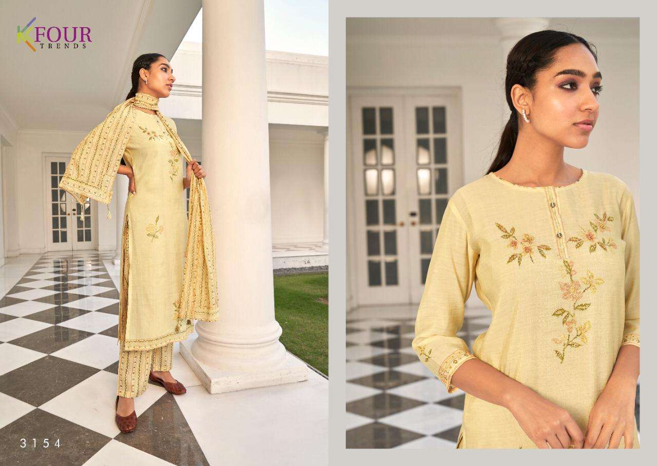 GULNAZ BY K FOUR TRENDS BEAUTIFUL SUITS COLORFUL STYLISH FANCY CASUAL WEAR & ETHNIC WEAR MODAL PRINT DRESSES AT WHOLESALE PRICE