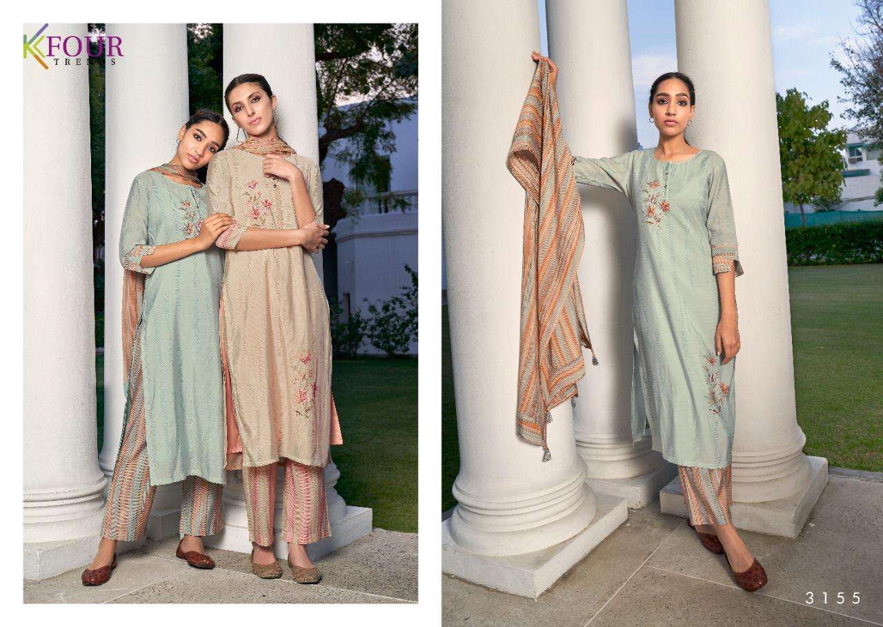 GULNAZ BY K FOUR TRENDS BEAUTIFUL SUITS COLORFUL STYLISH FANCY CASUAL WEAR & ETHNIC WEAR MODAL PRINT DRESSES AT WHOLESALE PRICE