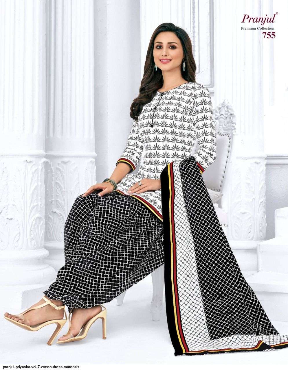 PRIYANKA HIT COLLECTION BY PRANJUL BEAUTIFUL SUITS STYLISH FANCY COLORFUL CASUAL WEAR & ETHNIC WEAR PURE COTTON PRINTED DRESSES AT WHOLESALE PRICE