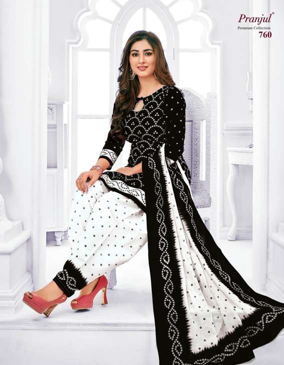PRIYANKA HIT COLLECTION BY PRANJUL BEAUTIFUL SUITS STYLISH FANCY COLORFUL CASUAL WEAR & ETHNIC WEAR PURE COTTON PRINTED DRESSES AT WHOLESALE PRICE