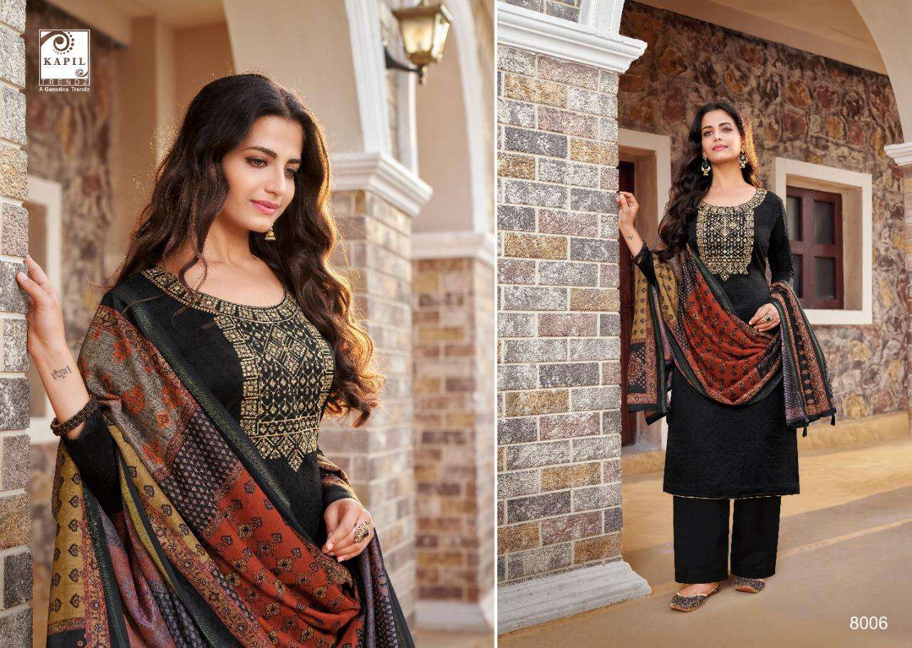 RAGINI BY KAPIL TRENDS 8001 TO 8007 SERIES BEAUTIFUL SUITS COLORFUL STYLISH FANCY CASUAL WEAR & ETHNIC WEAR MAHISA SILK WITH WORK DRESSES AT WHOLESALE PRICE