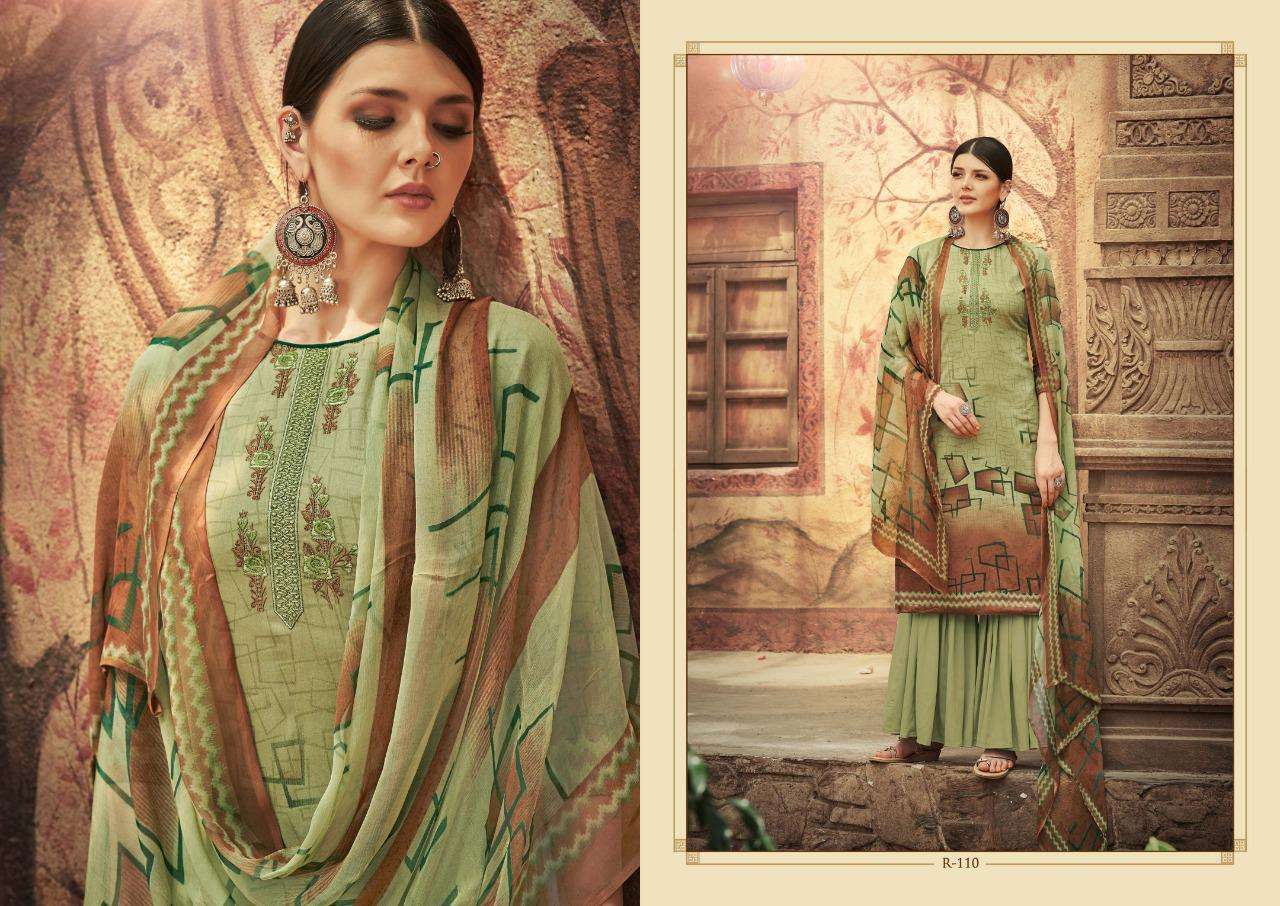 RUBI BY SIYONI 001 TO 010 SERIES BEAUTIFUL SUITS COLORFUL STYLISH FANCY CASUAL WEAR & ETHNIC WEAR PURE HEAVY JAM COTTON PRINT EMBROIDERED DRESSES AT WHOLESALE PRICE
