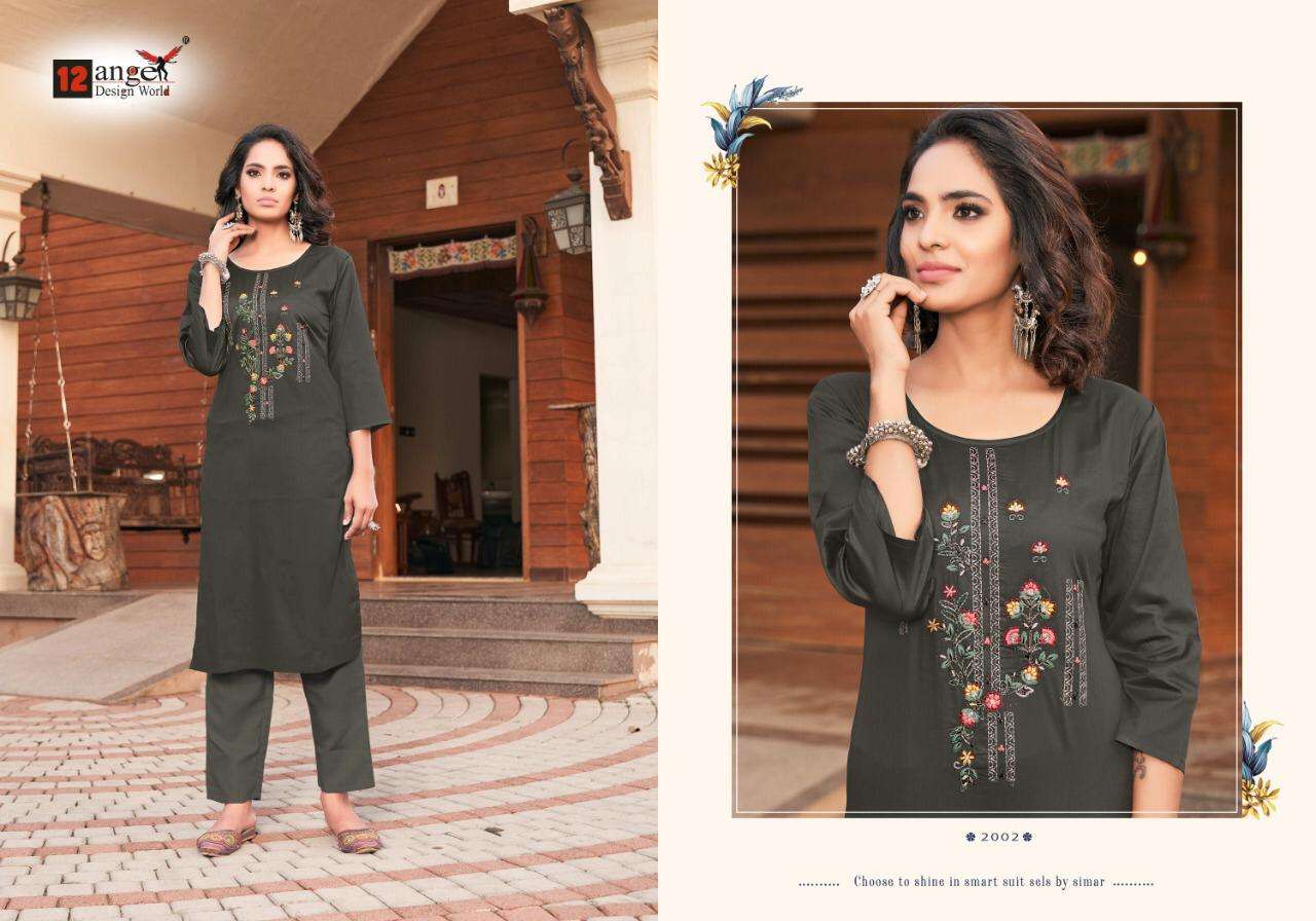 RED ROSE BY 12 ANGEL 2001 TO 2006 SERIES DESIGNER STYLISH FANCY COLORFUL BEAUTIFUL PARTY WEAR & ETHNIC WEAR COLLECTION HEAVY COTTON JAM KURTIS AT WHOLESALE PRICE