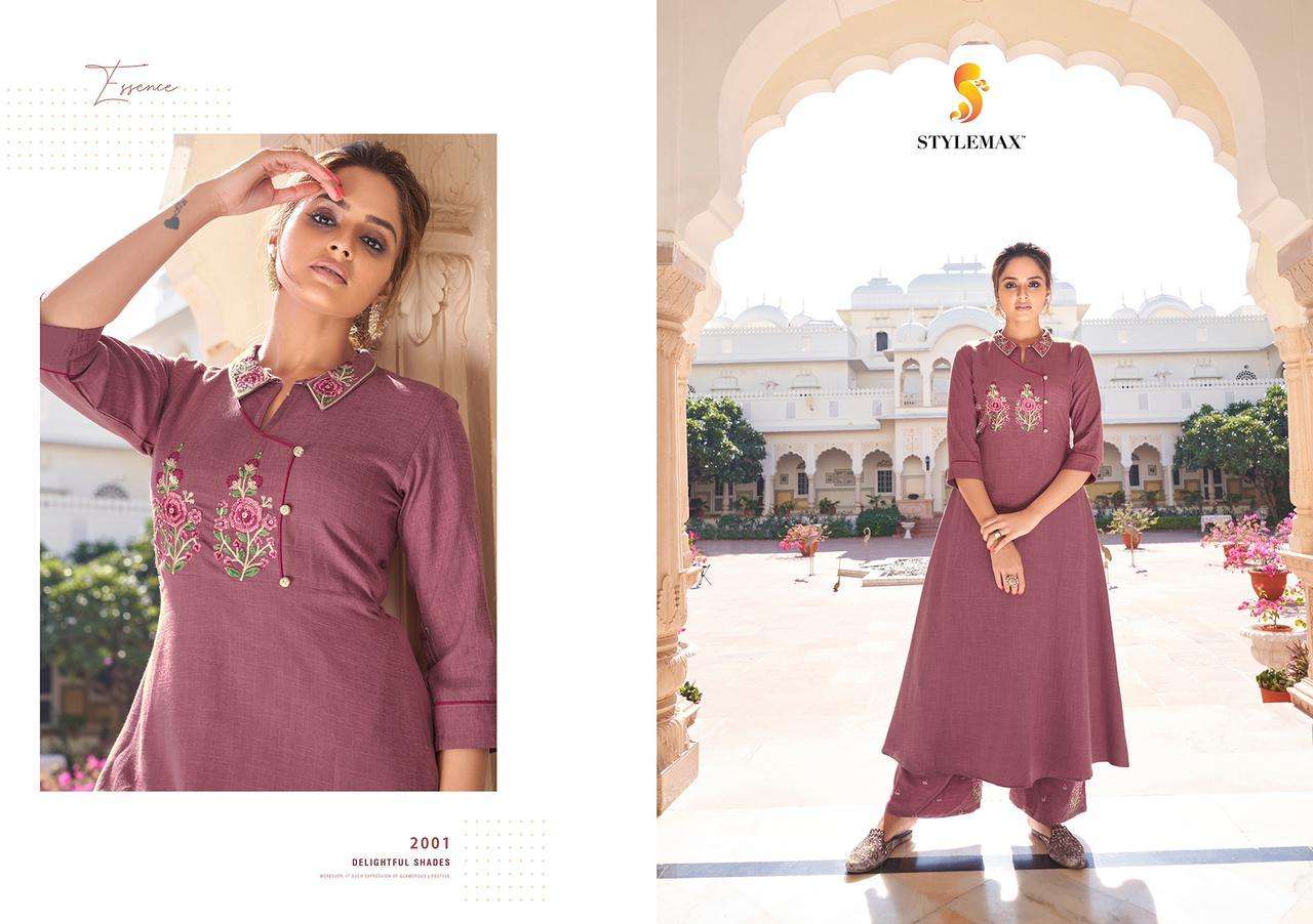 VINTAGE VOL-7 BY STYLEMAX 2001 TO 2007 SERIES BEAUTIFUL STYLISH FANCY COLORFUL CASUAL WEAR & ETHNIC WEAR & READY TO WEAR HEAVY RAYON EMBROIDERED KURTIS WITH BOTTOM AT WHOLESALE PRICE