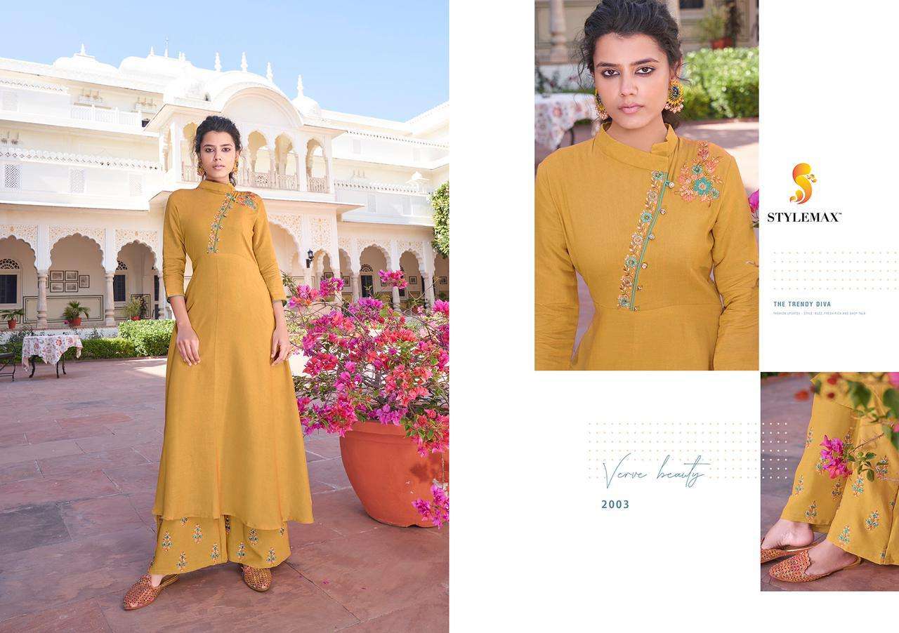 VINTAGE VOL-7 BY STYLEMAX 2001 TO 2007 SERIES BEAUTIFUL STYLISH FANCY COLORFUL CASUAL WEAR & ETHNIC WEAR & READY TO WEAR HEAVY RAYON EMBROIDERED KURTIS WITH BOTTOM AT WHOLESALE PRICE