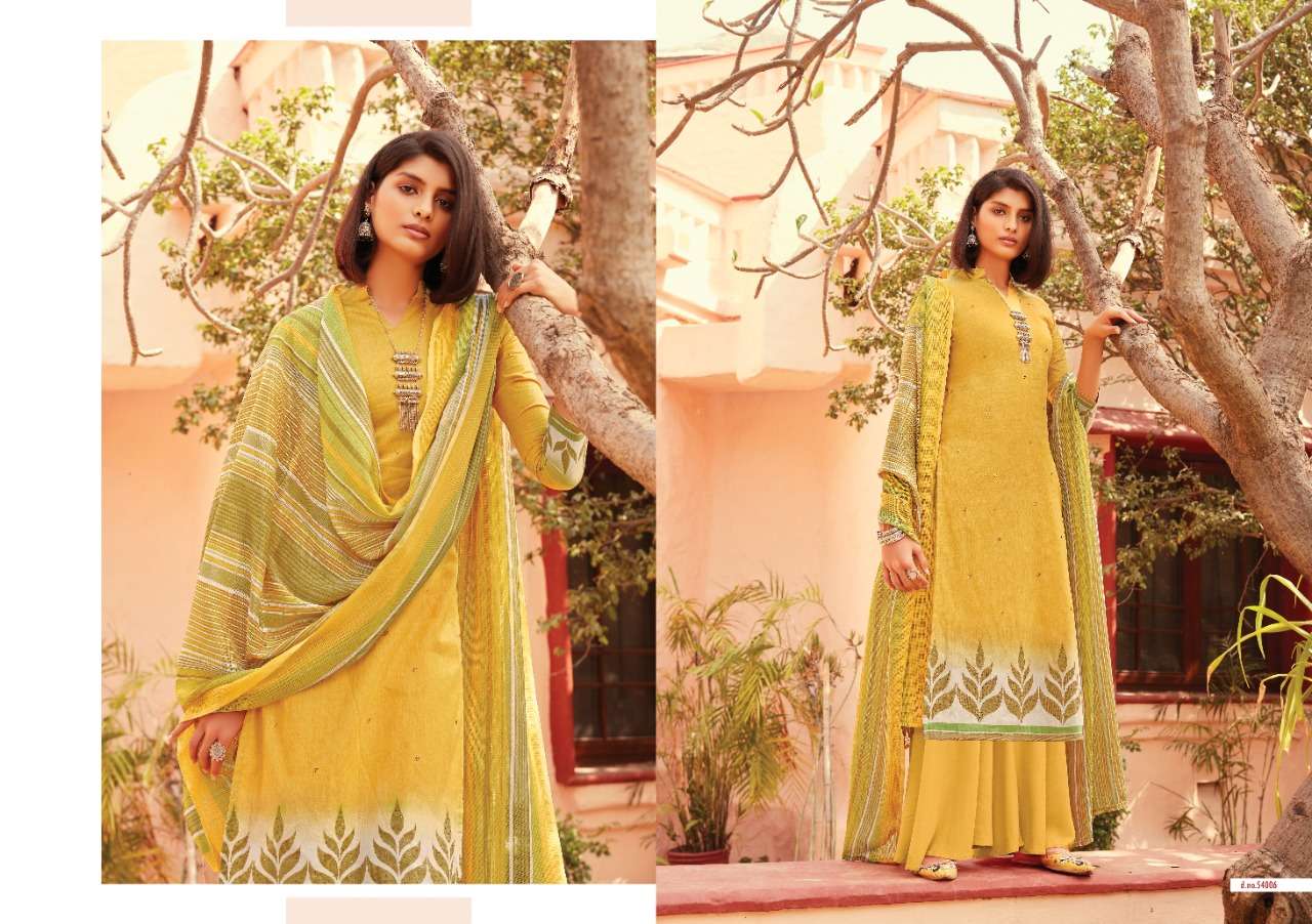 FALGUNI BY ANKIT TEXTILE 54001 TO 54010 SERIES BEAUTIFUL SUITS COLORFUL STYLISH FANCY CASUAL WEAR & ETHNIC WEAR PURE HEAVY LAWN COTTON DIGITAL PRINT WITH SWAROVSKI WORK DRESSES AT WHOLESALE PRICE