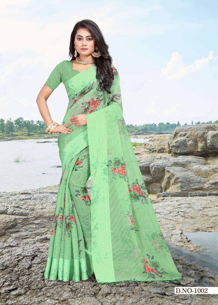 SWARNIKA BY MANSAROVAR 1001 TO 1008 SERIES INDIAN TRADITIONAL WEAR COLLECTION BEAUTIFUL STYLISH FANCY COLORFUL PARTY WEAR & OCCASIONAL WEAR VANI CHEX SAREES AT WHOLESALE PRICE