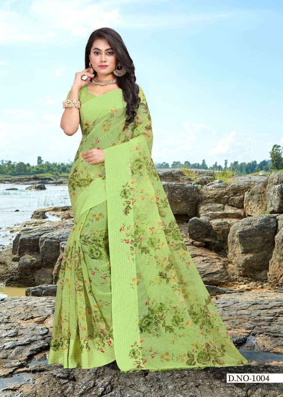 SWARNIKA BY MANSAROVAR 1001 TO 1008 SERIES INDIAN TRADITIONAL WEAR COLLECTION BEAUTIFUL STYLISH FANCY COLORFUL PARTY WEAR & OCCASIONAL WEAR VANI CHEX SAREES AT WHOLESALE PRICE
