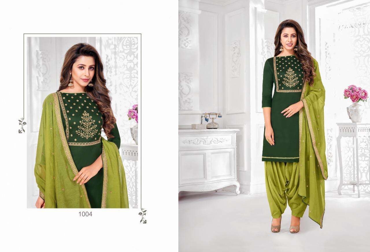 KOHINOOR BY SHAGUN 1001 TO 1012 SERIES DESIGNER SUITS BEAUTIFUL FANCY COLORFUL STYLISH PARTY WEAR & OCCASIONAL WEAR JAM SATIN CODING WORK DRESSES AT WHOLESALE PRICE
