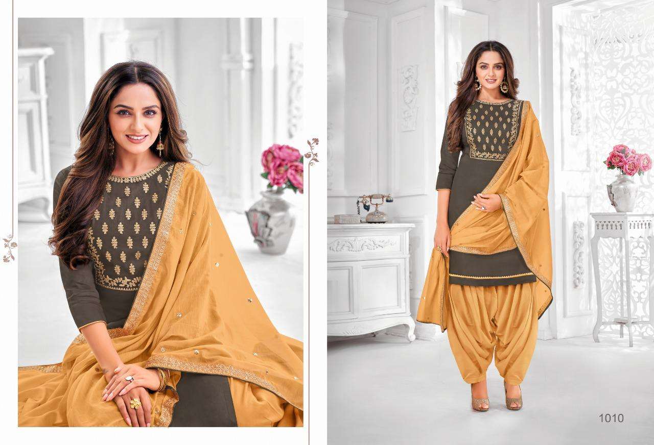KOHINOOR BY SHAGUN 1001 TO 1012 SERIES DESIGNER SUITS BEAUTIFUL FANCY COLORFUL STYLISH PARTY WEAR & OCCASIONAL WEAR JAM SATIN CODING WORK DRESSES AT WHOLESALE PRICE