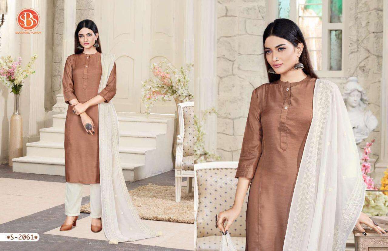 AAISHA BY SBS 2061 TO 2069 SERIES BEAUTIFUL SUITS COLORFUL STYLISH FANCY CASUAL WEAR & ETHNIC WEAR LINEN DRESSES AT WHOLESALE PRICE